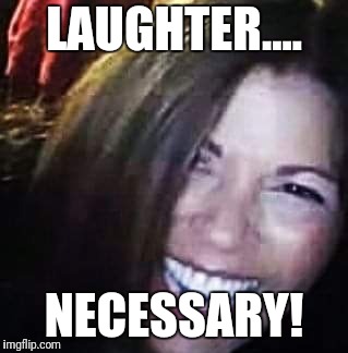 Laughter | LAUGHTER.... NECESSARY! | image tagged in mark | made w/ Imgflip meme maker