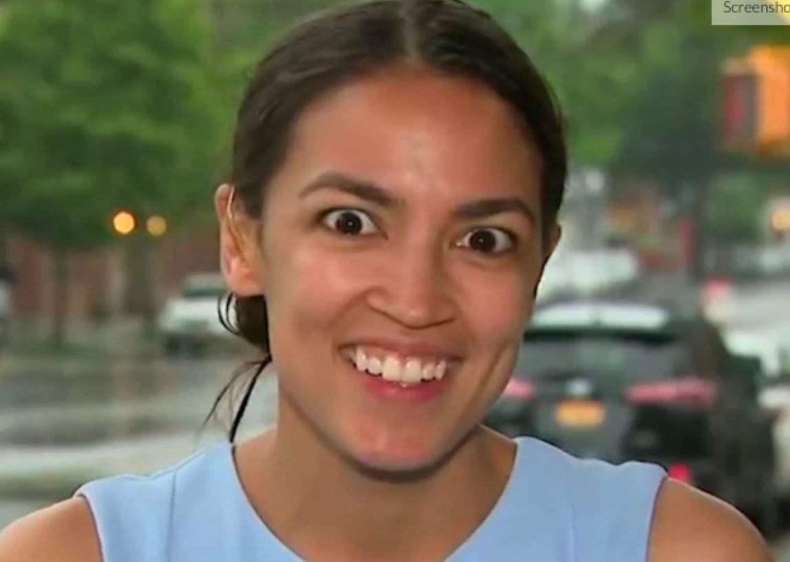 Ocasio cortez Blank Meme Template