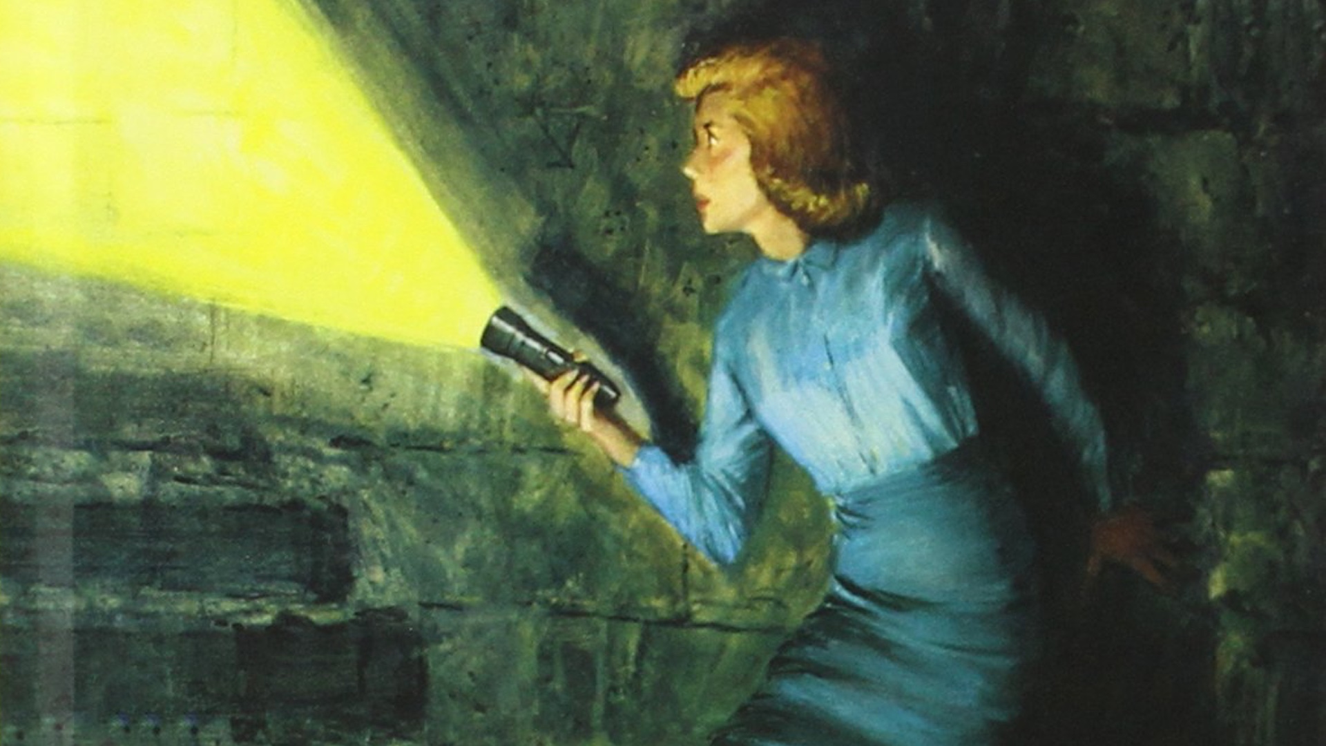 High Quality Nancy Drew Flashlight Blank Meme Template