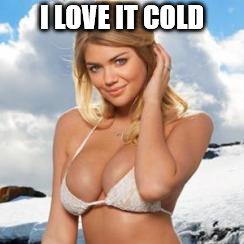 I LOVE IT COLD | made w/ Imgflip meme maker