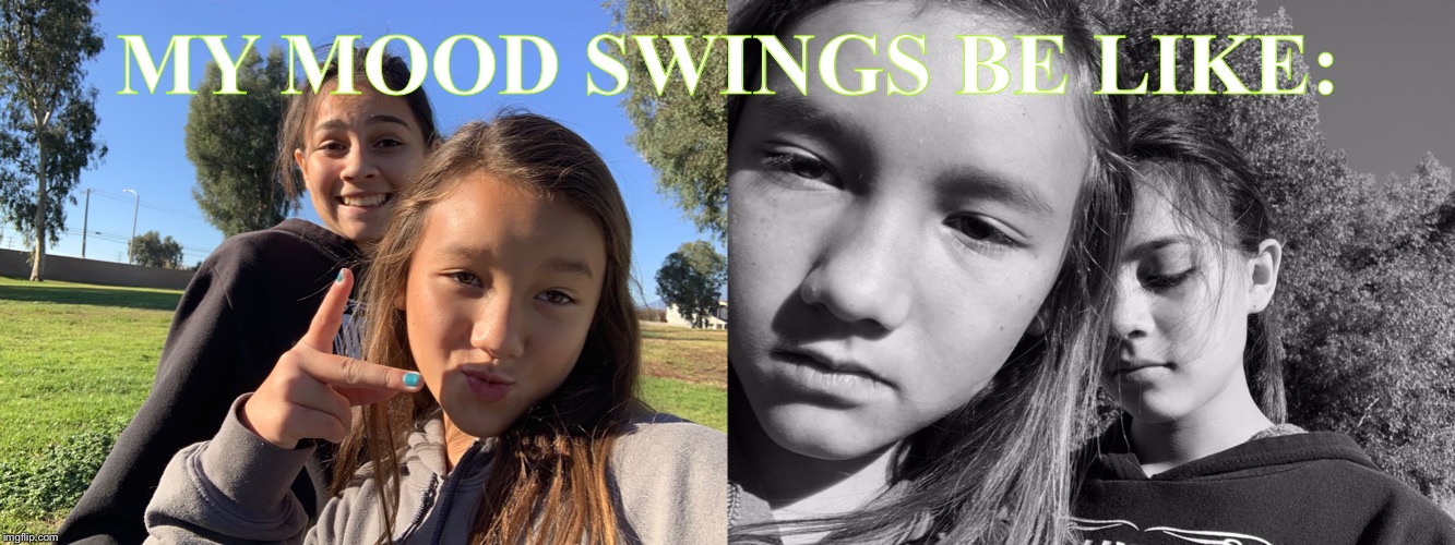 MY MOOD SWINGS BE LIKE: | image tagged in memes,funny | made w/ Imgflip meme maker