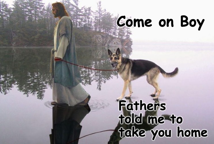 Junior being told off by his father for messing about on the water. | Come on Boy; Fathers told me to take you home | image tagged in junior,god,raydog | made w/ Imgflip meme maker
