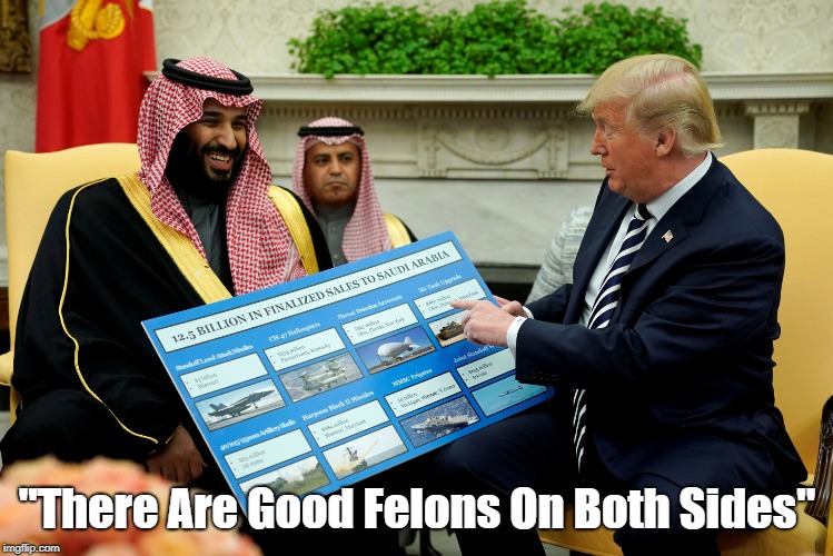 "There Are Good Felons On Both Sides" | made w/ Imgflip meme maker