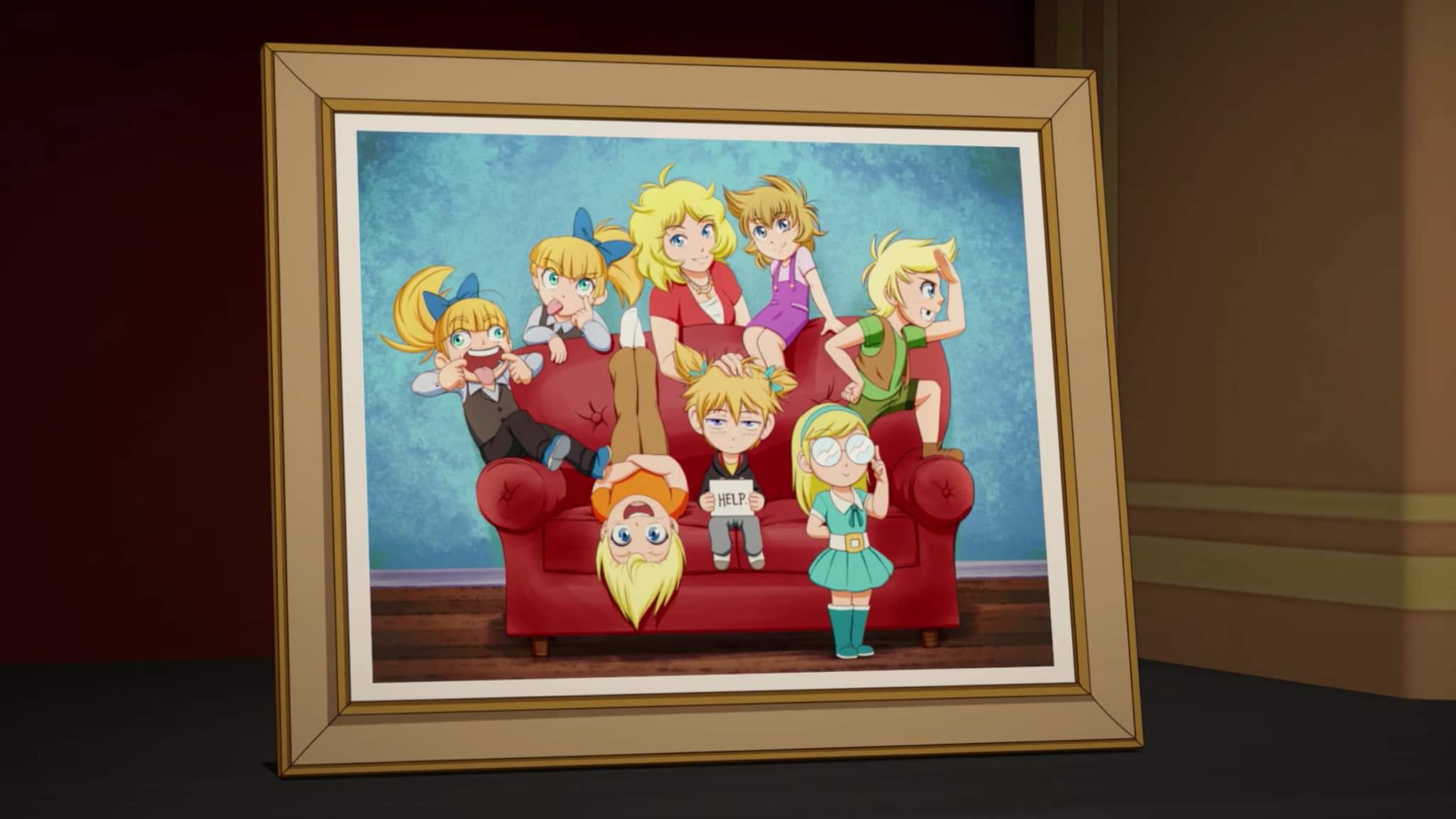 Rwby Arc siblings Blank Meme Template