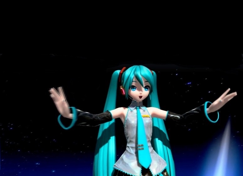 Miku - Outstretch Arms Blank Meme Template