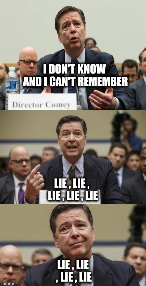 "Deck the Halls" with Phony Comey | I DON'T KNOW AND I CAN'T REMEMBER; LIE , LIE , LIE , LIE , LIE; LIE , LIE , LIE , LIE | image tagged in james comey bad pun,lies,idk,i don't know who are you,innocent,fbi director james comey | made w/ Imgflip meme maker