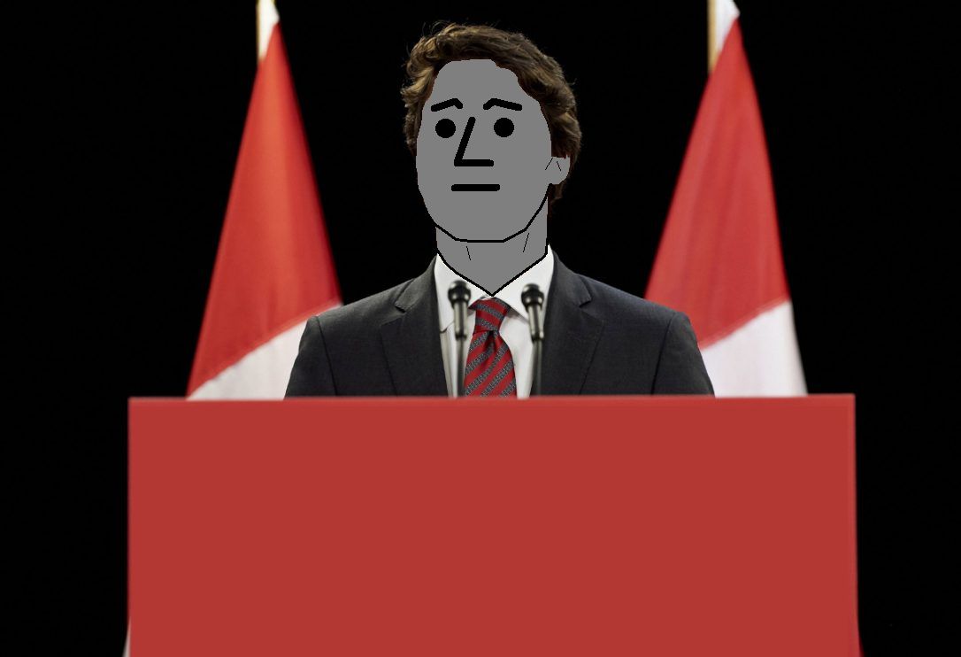 justiNPCtrudeau Blank Meme Template