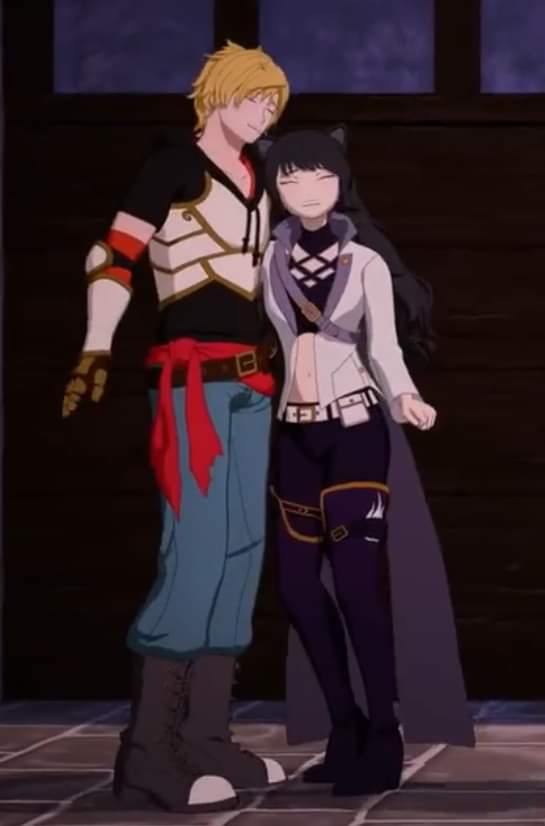 Rwby June and Blake Blank Meme Template