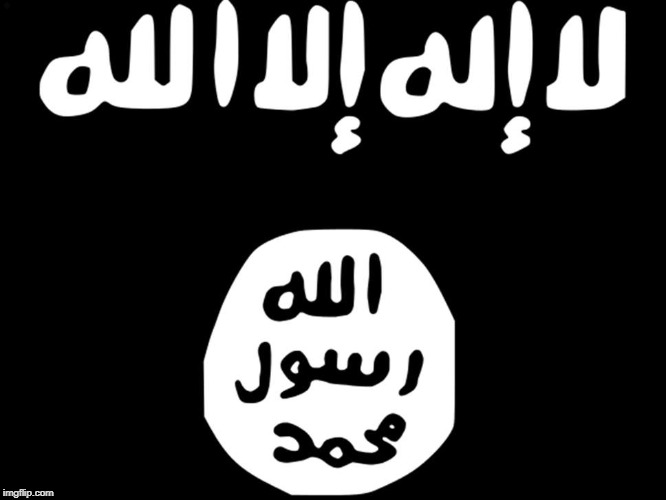 Isis flag | t | image tagged in isis flag | made w/ Imgflip meme maker