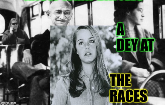 A DEY AT THE RACES | made w/ Imgflip meme maker