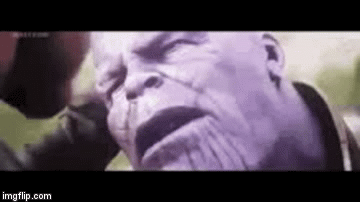 Thanos Tweets Deleted | TWEETS DELETED | image tagged in gifs,thanos,twitter,tweets,snap | made w/ Imgflip video-to-gif maker