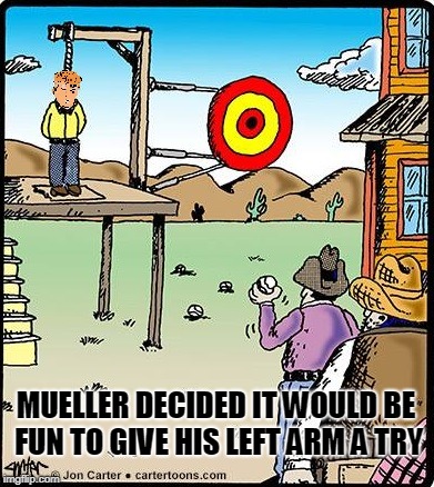 Mueller decided it would be fun to give his left arm a try | MUELLER DECIDED IT WOULD BE FUN TO GIVE HIS LEFT ARM A TRY | image tagged in robert mueller,trump,crime,left | made w/ Imgflip meme maker