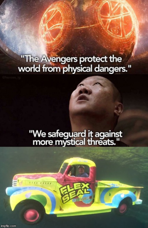 we safeguard it against more mystical threats phil swift flex seal submarine | image tagged in memes,phil swift,flex tape,flex seal,mystical threats,doctor strange | made w/ Imgflip meme maker