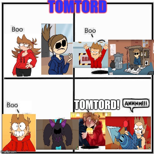 Ghost Boo | TOMTORD; TOMTORD! | image tagged in ghost boo | made w/ Imgflip meme maker