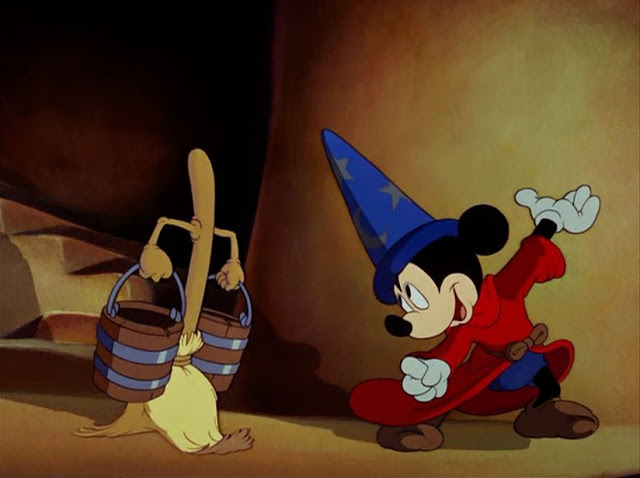 High Quality Mickey Mouse Sorcerer's Apprentice Blank Meme Template