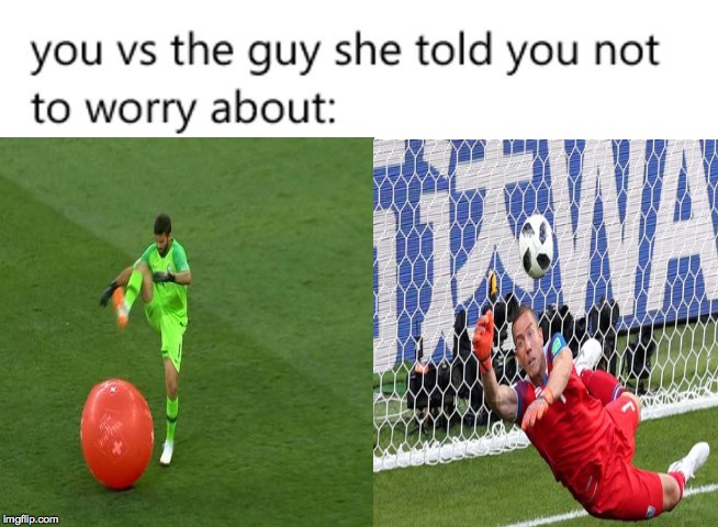 image tagged in you vs the guy she tells you not to worry about | made w/ Imgflip meme maker
