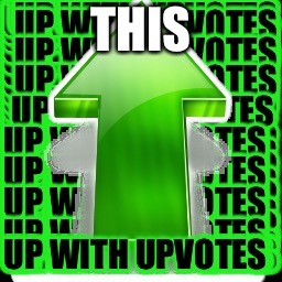 upvote | THIS | image tagged in upvote | made w/ Imgflip meme maker