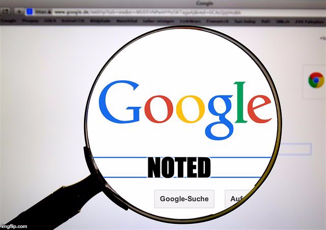 Google search | NOTED | image tagged in google search | made w/ Imgflip meme maker