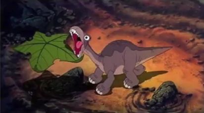 Dinosaur eating Blank Meme Template