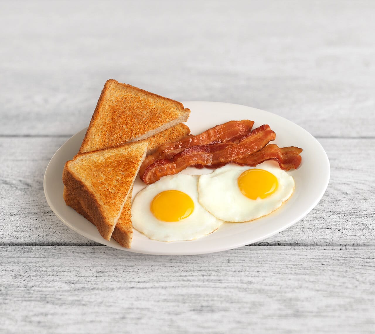 bacon and eggs Blank Meme Template