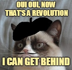 OUI OUI, NOW THAT'S A REVOLUTION I CAN GET BEHIND | made w/ Imgflip meme maker
