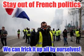 Yes.  Yes, you can.  And doing nicely. | Stay out of French politics; We can frick it up all by ourselves! | image tagged in paris riots,french revolution,looters,arsonists | made w/ Imgflip meme maker