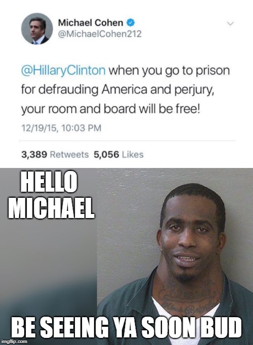 They accuse what they themselves are guilty of | HELLO MICHAEL; BE SEEING YA SOON BUD | image tagged in check yourself before you neck yourself,memes,maga,impeach trump,politics | made w/ Imgflip meme maker