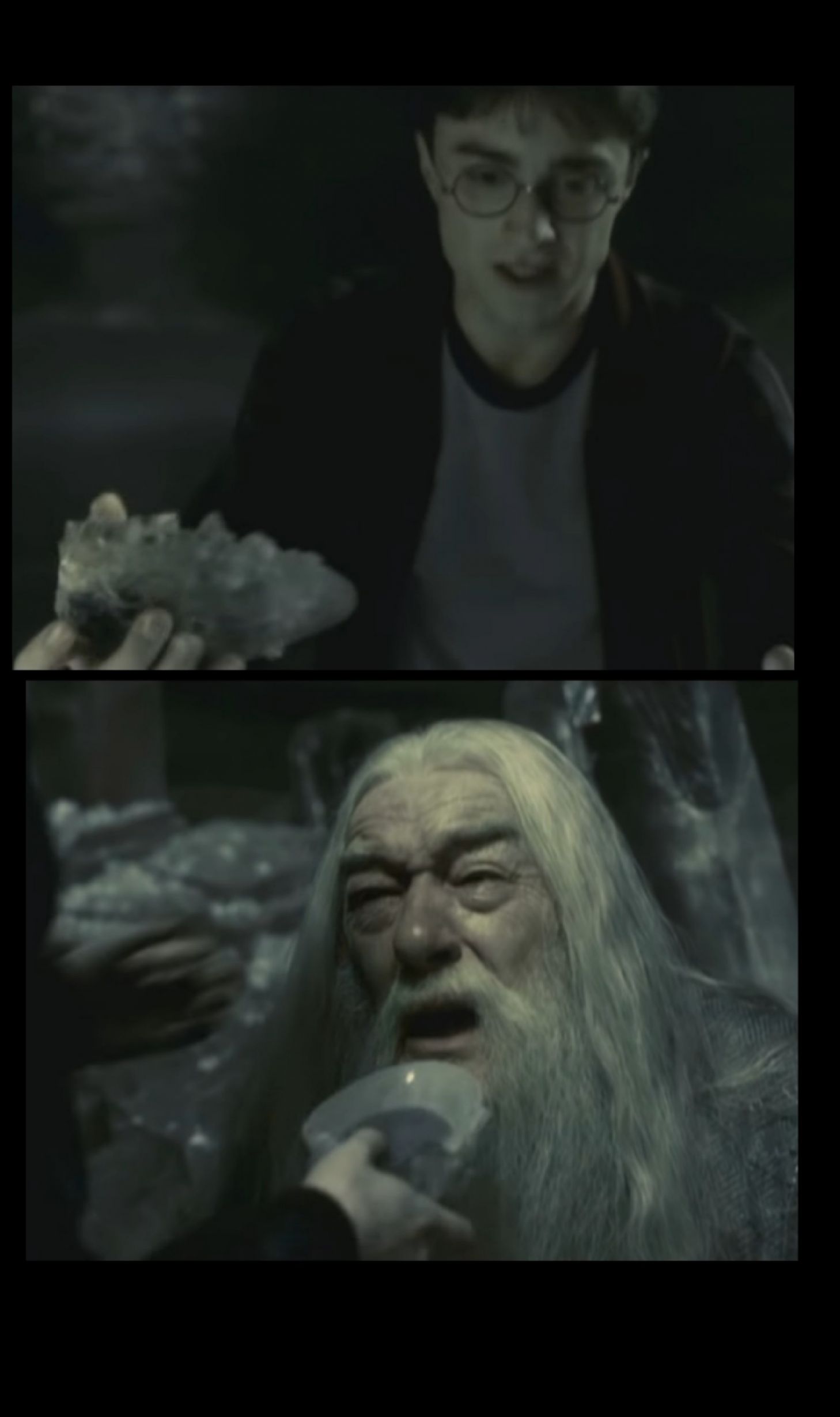 High Quality No more Dumbledore Blank Meme Template