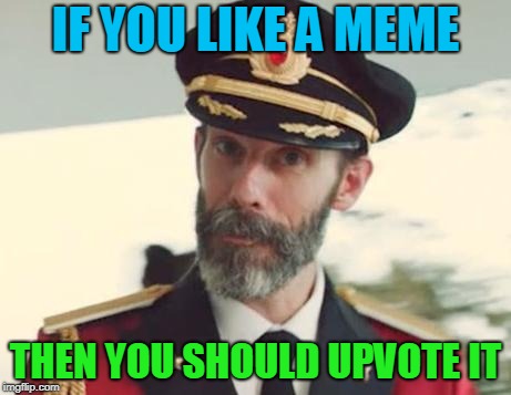 Captain Obvious | IF YOU LIKE A MEME; THEN YOU SHOULD UPVOTE IT | image tagged in captain obvious | made w/ Imgflip meme maker