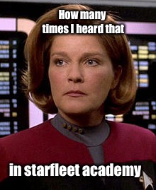 How many times I heard that in starfleet academy | made w/ Imgflip meme maker