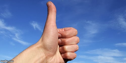 thumbs up | / | image tagged in thumbs up | made w/ Imgflip meme maker