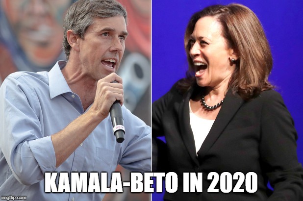 KAMALA-BETO IN 2020 | made w/ Imgflip meme maker