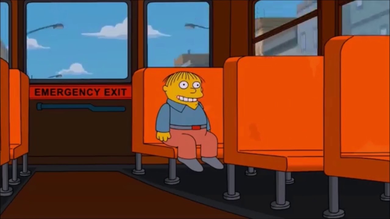 Ralph Wiggum In Danger Blank Meme Template