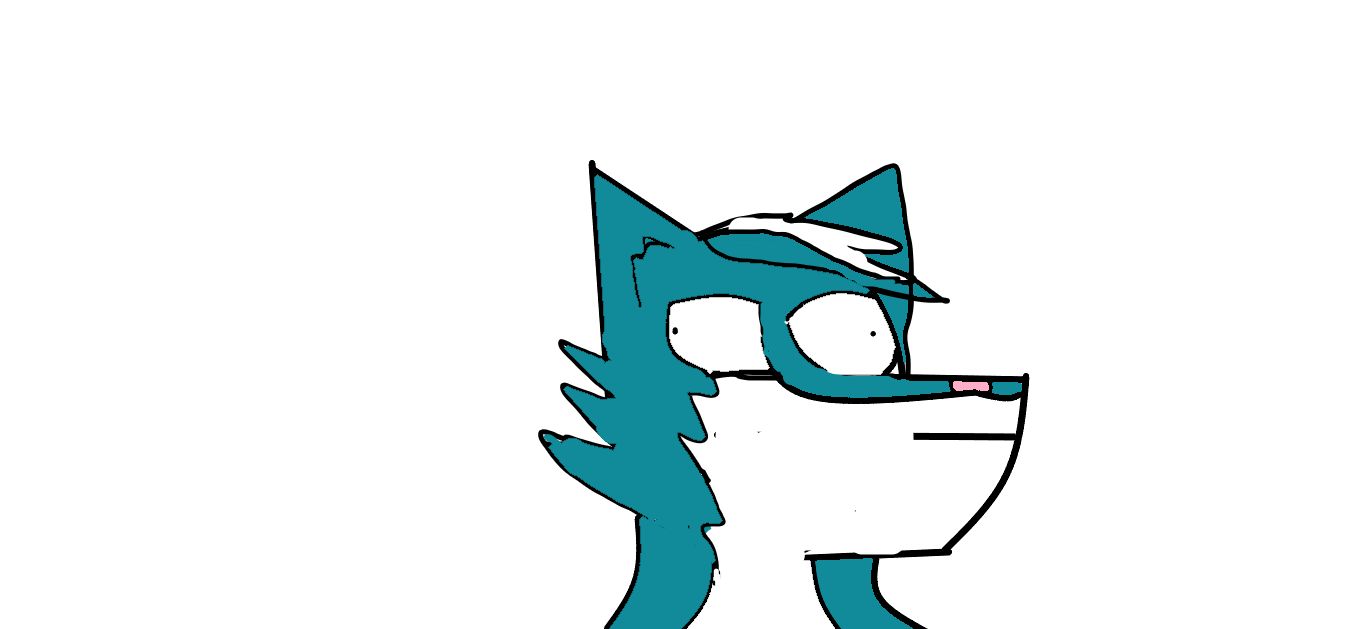 Furry Teal Marjira Blank Meme Template