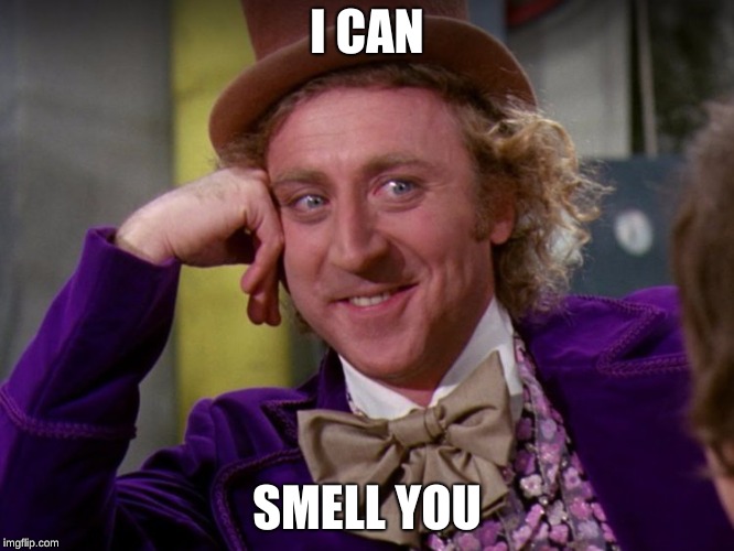 I CAN; SMELL YOU | image tagged in meme,funny | made w/ Imgflip meme maker