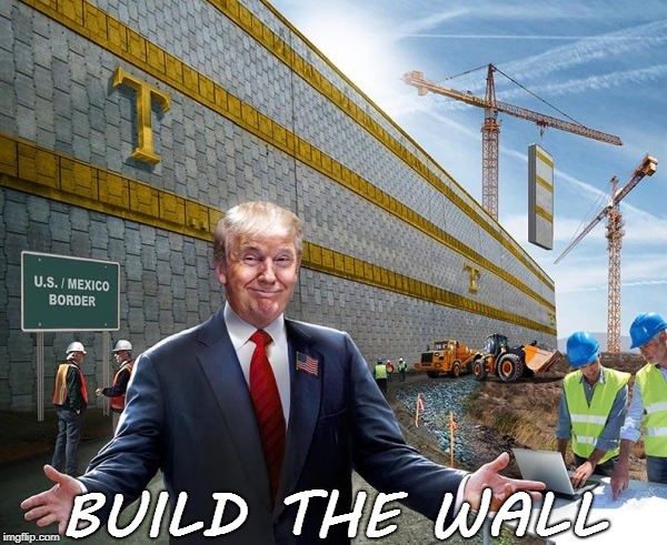 Wall | BUILD THE WALL | image tagged in trump | made w/ Imgflip meme maker