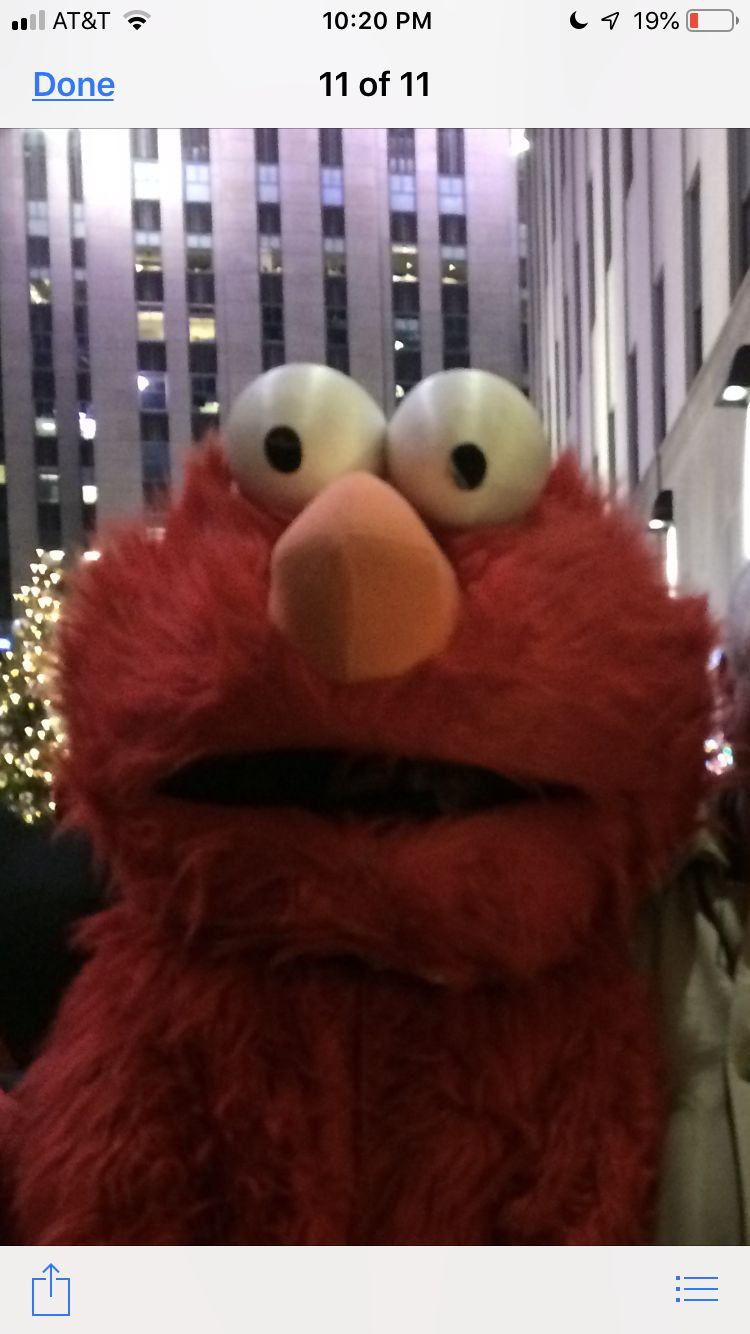 High Quality Elmos seen some things Blank Meme Template