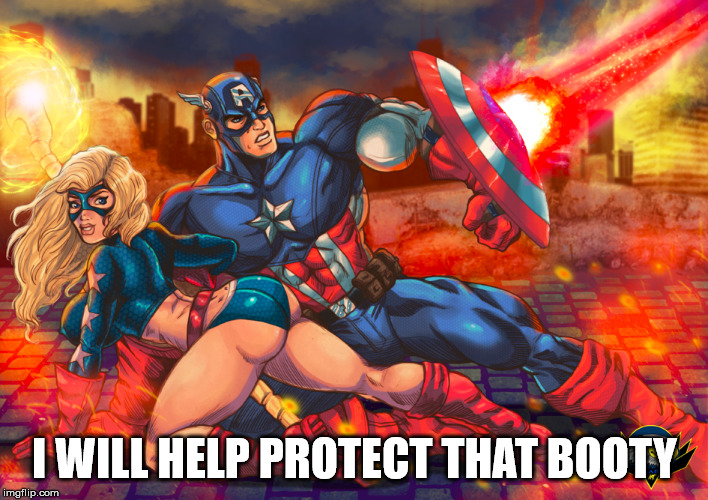 I WILL HELP PROTECT THAT BOOTY | made w/ Imgflip meme maker