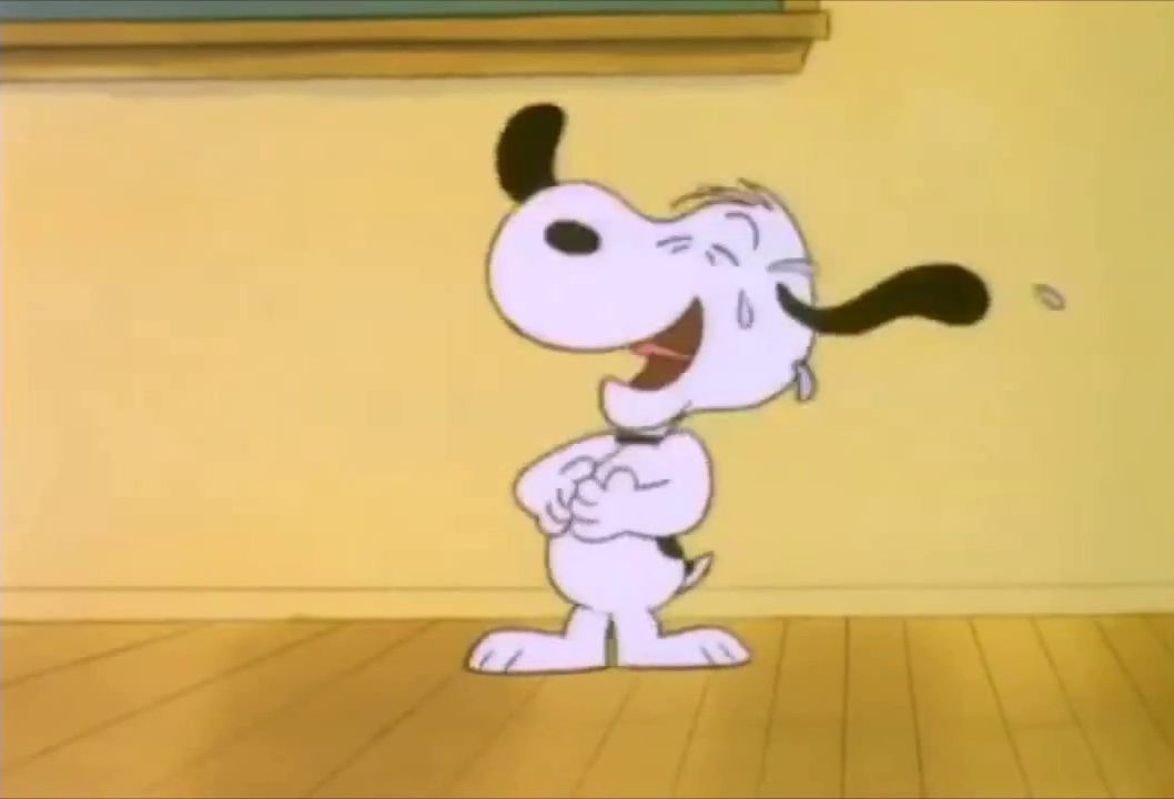Laughing Snoopy Blank Meme Template