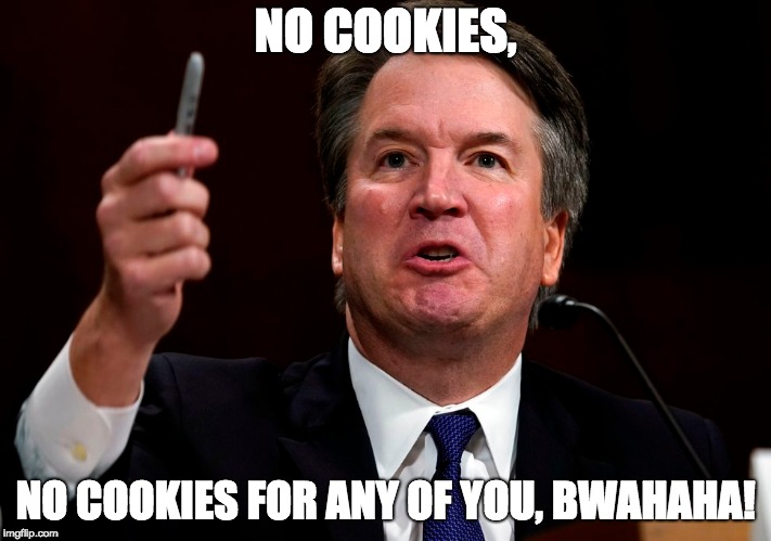 NO COOKIES, NO COOKIES FOR ANY OF YOU, BWAHAHA! | made w/ Imgflip meme maker
