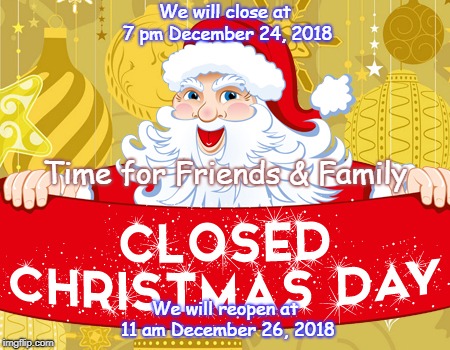 Image Tagged In Closed For Christmas Sign Imgflip