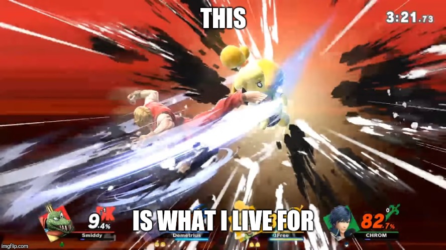 Isabelle Destroyed | THIS; IS WHAT I LIVE FOR | image tagged in isabelle destroyed | made w/ Imgflip meme maker