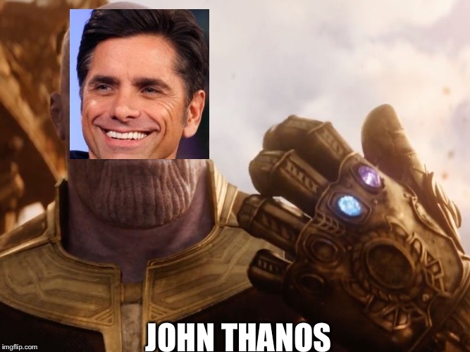 Thanos Smile | JOHN THANOS | image tagged in thanos smile | made w/ Imgflip meme maker