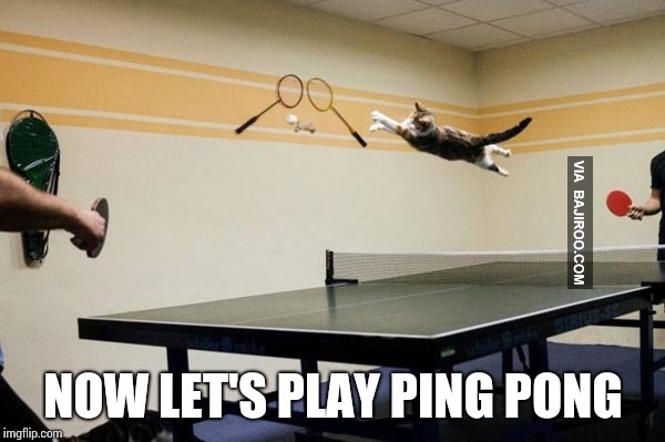 NOW LET'S PLAY PING PONG | made w/ Imgflip meme maker