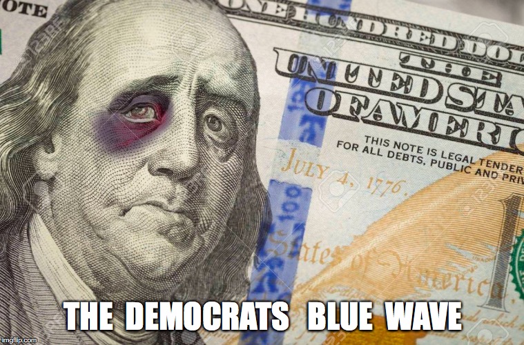 More blue wave | THE  DEMOCRATS   BLUE  WAVE | image tagged in election 2020,trump 2020,blue wave,antifa | made w/ Imgflip meme maker