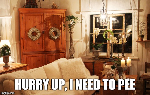 The cupboard | HURRY UP, I NEED TO PEE | image tagged in funny,furniture | made w/ Imgflip meme maker