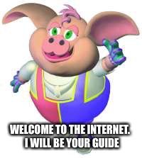 Lol does anyone remember “Piggy In Numberland”? | WELCOME TO THE INTERNET.
 I WILL BE YOUR GUIDE | image tagged in wth | made w/ Imgflip meme maker