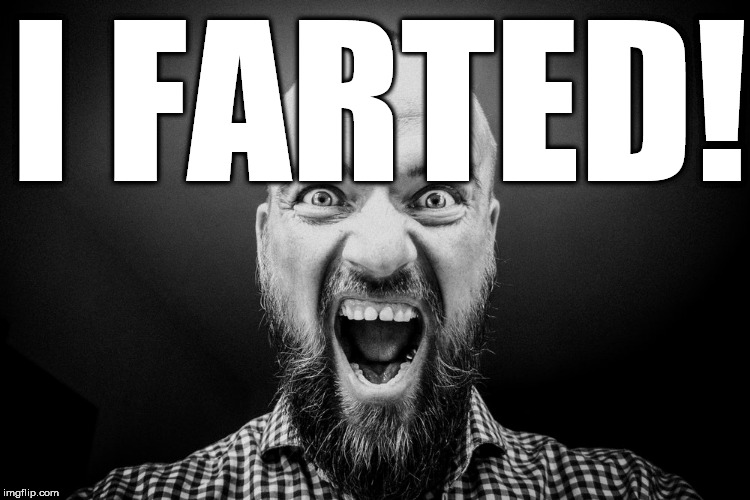 DID HE JUST DROP A BOMB?  | I FARTED! | image tagged in big fart,huge fart,i just farted | made w/ Imgflip meme maker
