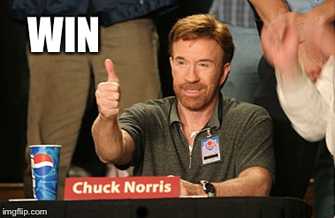 Chuck Norris Approves Meme | WIN . | image tagged in memes,chuck norris approves,chuck norris | made w/ Imgflip meme maker