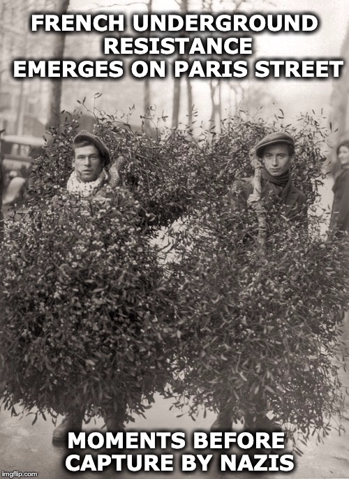 C'est La Guerre | FRENCH UNDERGROUND RESISTANCE EMERGES ON PARIS STREET; MOMENTS BEFORE CAPTURE BY NAZIS | image tagged in ww2,french,the resistance,funny picture,satire | made w/ Imgflip meme maker